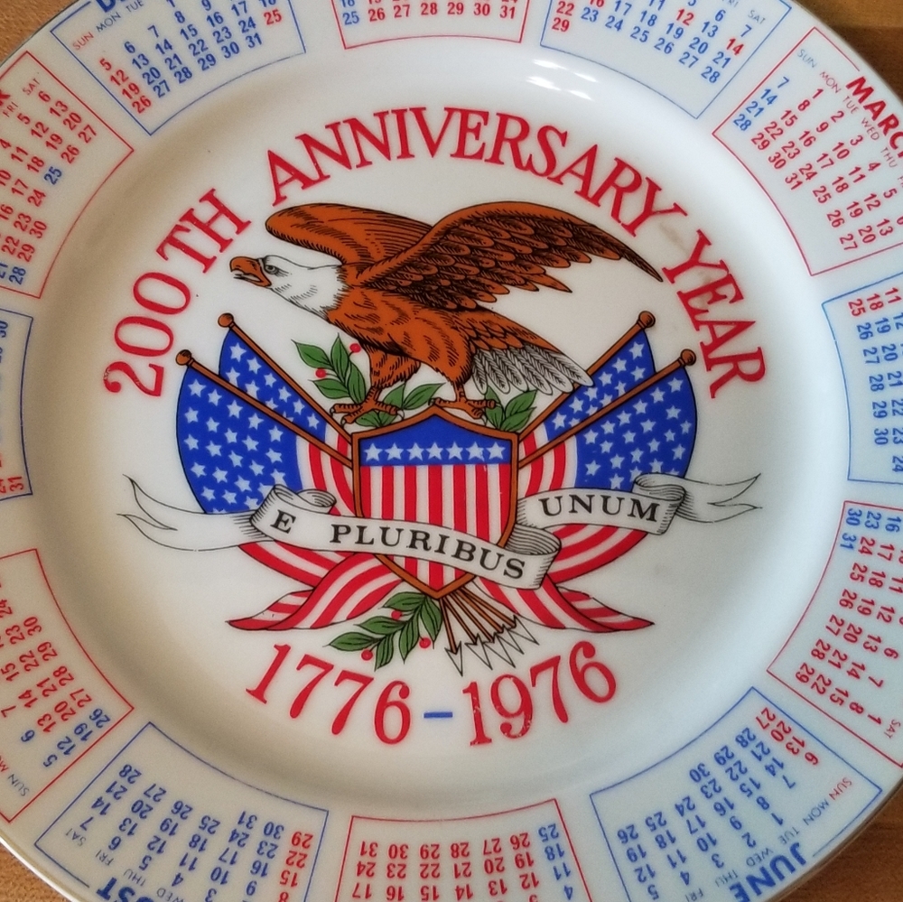 Bicentennial Collectable Plate - Picture 2 of 3